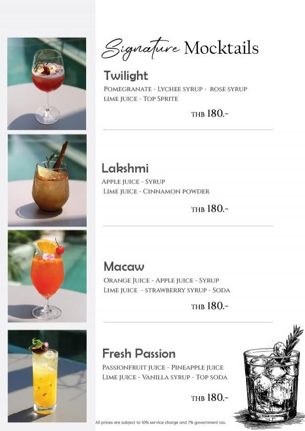 Drink list menu Page 11