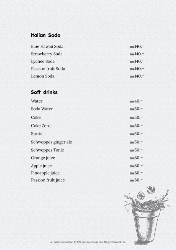 Drink list menu Page 12